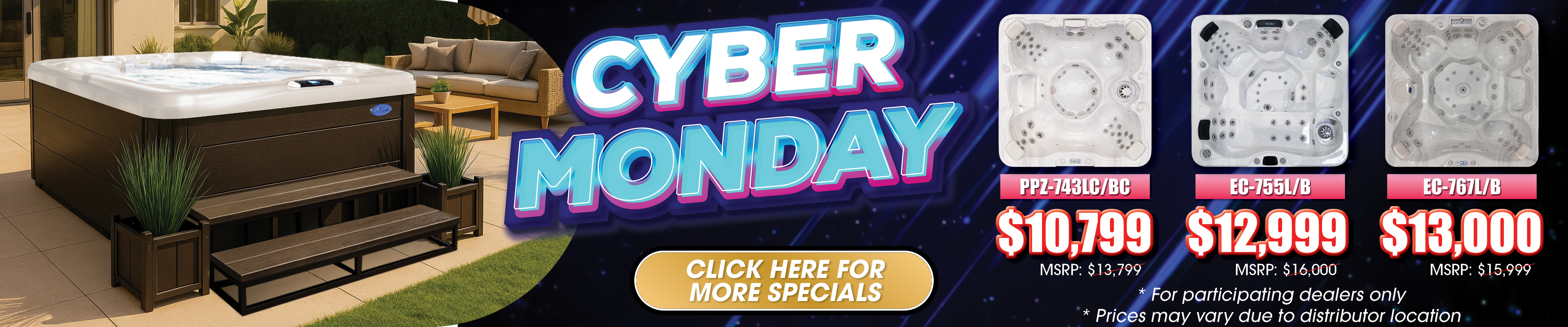 Calspas hot tub being used in a family setting - Kamas