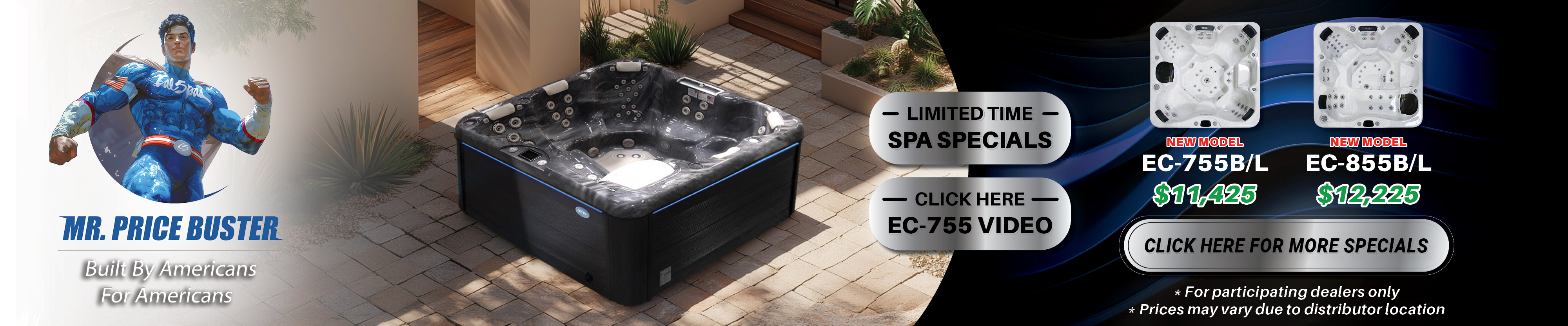 Calspas hot tub being used in a family setting - Kamas