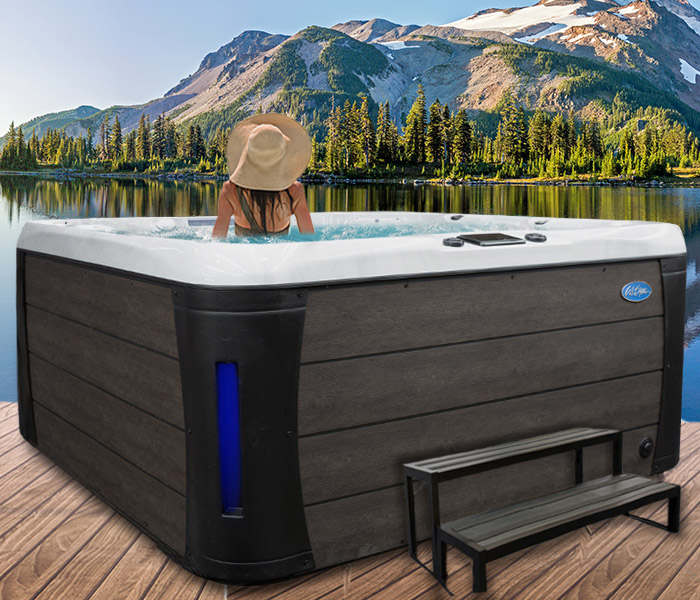 Calspas hot tub being used in a family setting - hot tubs spas for sale Kamas